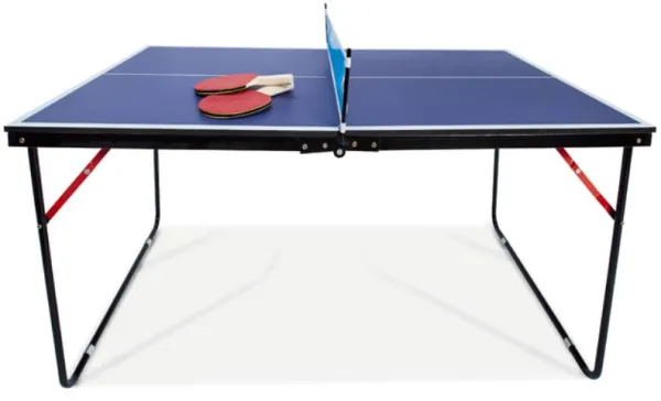 Odin Bordtennisbord 137x76x67cm - 12mm MDF - inkl. 1 nät, 3 bollar & 2 racketar